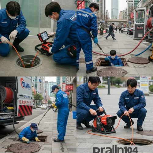 평내호평역 근처 빌라 주방 막힘 해결 남양주 평내동 싱크대 막힘 배수구