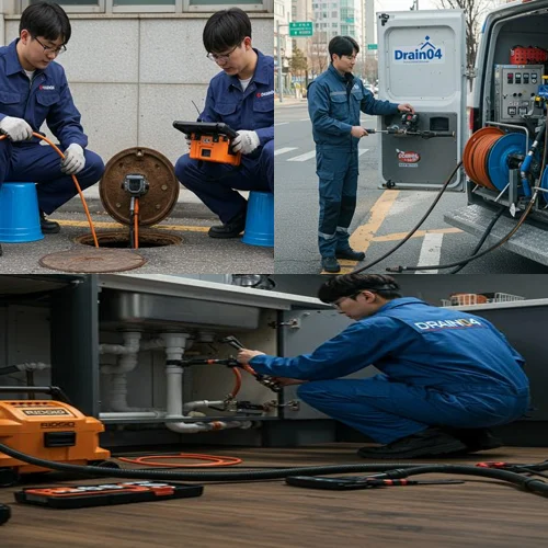 삼패동 하수구 막힘 업체 아울렛 근처 식당 기름때 제거 전문 후기 공유