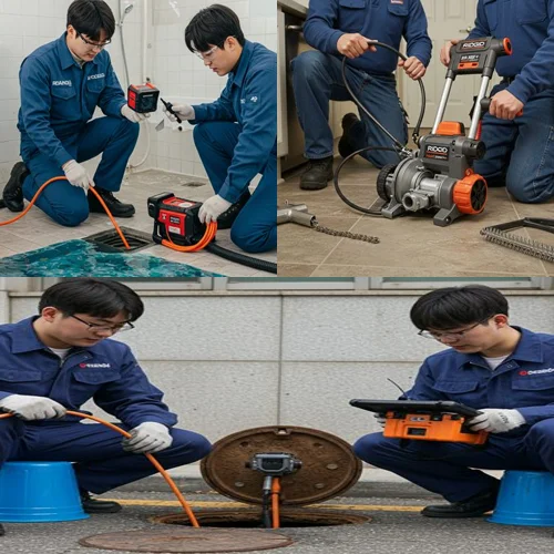 기름때가 돌덩이처럼 굳었다면? 남양주 싱크대 막힘 배수구 해결 후기