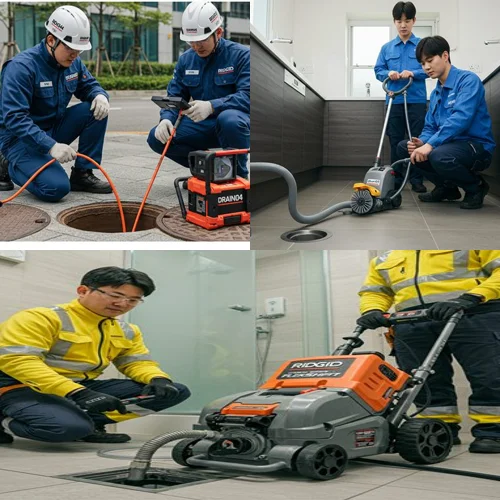평내호평역 근처 빌라 막힘 해결 후기! 남양주 평내동 하수구 막힘 업체 (기쁨)
