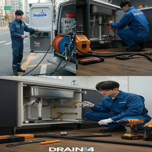 오남읍 하수구 뚫음 하수도, 진접지구 아파트 1층 역류 해결!