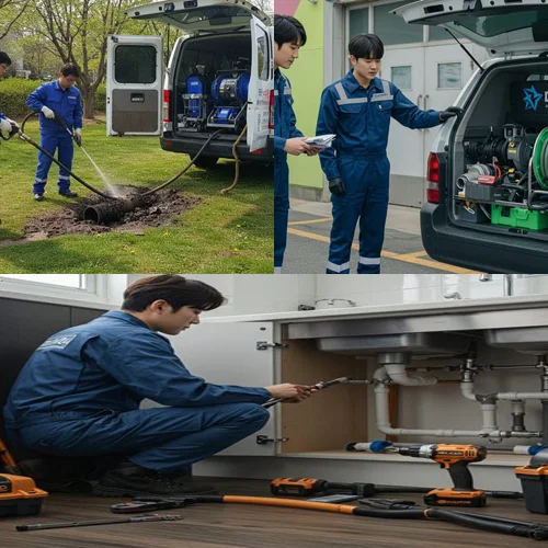 삼패동 하수구 뚫음 하수도, 남양주 식당 기름때 제거 완료!