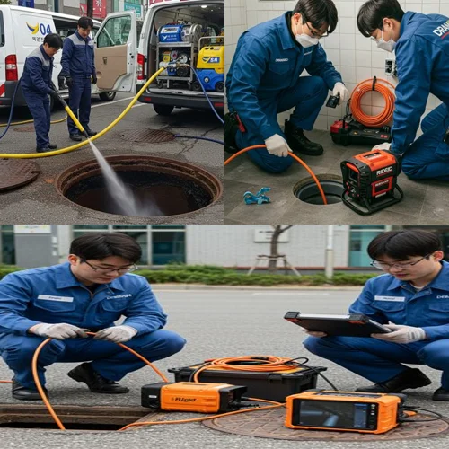 이패동 하수구 뚫음 하수도, 양정역 근처 빌라 막힘 해결 후기