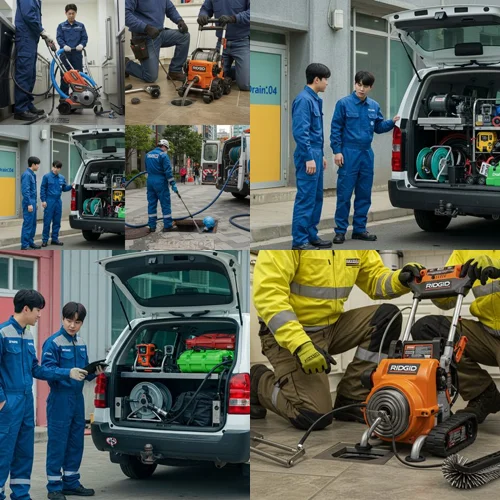 이패동 하수구 뚫음 하수도, 양정역 근처 빌라 막힘 해결 후기