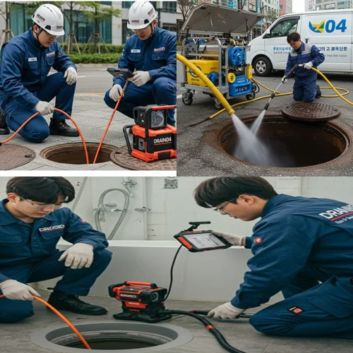 수석동 하수구 뚫음 하수도, 강변 카페 배관 막힘 해결 후기