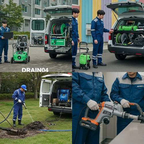 수석동 싱크대 막힘 배수구, 강변 카페 주방 드디어 뚫고 광명 찾았어요!