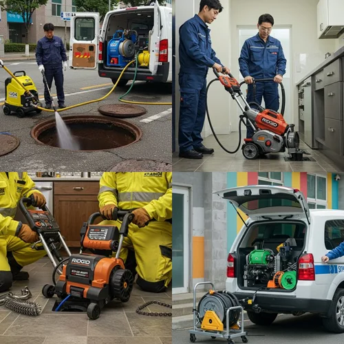 남양주 일패동 싱크대 막힘 배수구 오래된 주택!