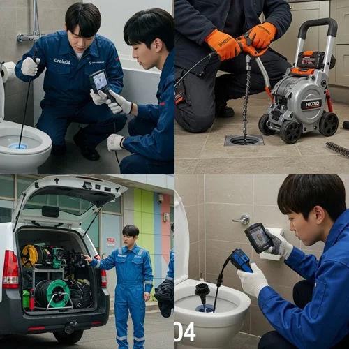 남양주 일패동 싱크대 막힘 배수구 오래된 주택! 