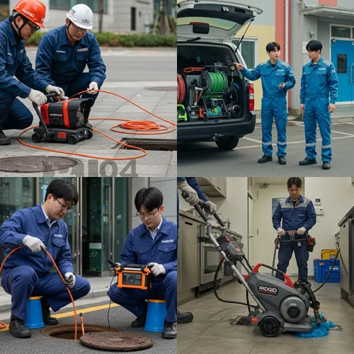 남양주 도농동 하수구 뚫음 하수도 막힘
