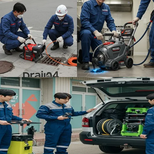남양주 와부읍 하수구 뚫음 하수도 배수구 막힘 해결