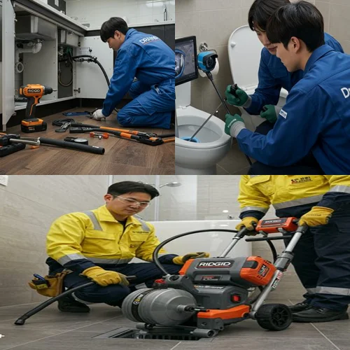 남양주 와부읍 하수구 뚫음 하수도 배수구 막힘 해결